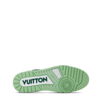 Louis Vuitton LV Trainer Green Monogram Leather Sneaker