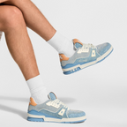LV Trainer Sneaker Blue