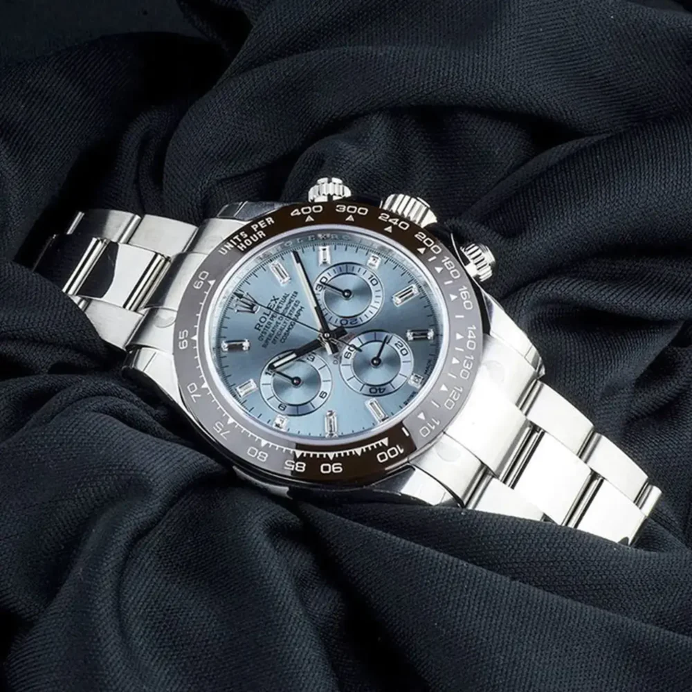 Cosmograph Daytona 40mm Platinum Ice-Blue Dial m116506-0002