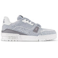 LV Trainer Sneaker Monogram-pattern canvas Gray