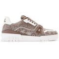 LV Trainer Sneaker Monogram-pattern canvas Taupe Brown