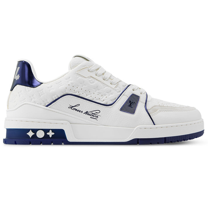 LV Trainer Sneaker Mini Monogram pattern Navy Blue