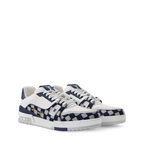 Louis Vuitton Trainer Sneaker Damier Moka Blue